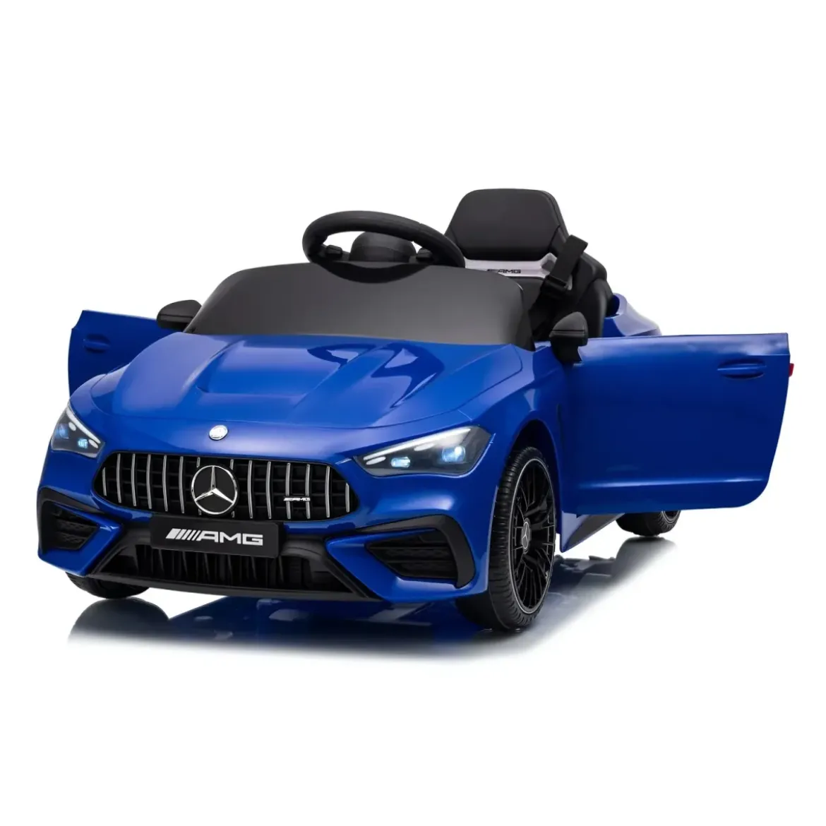 Macchina Elettrica per Bambini 12V Maserati Folgore Blu Telecomando