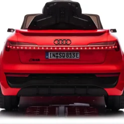 Macchina Elettrica per Bambini Audi Q8 Rosso Luci LED e Telecomando