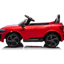 Macchina Elettrica per Bambini Audi Q8 Rosso Luci LED e Telecomando
