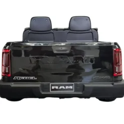 Macchina Elettrica per Bambini Dodge RAM 12V Nero con Telecomando