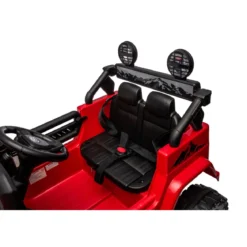 Macchina Elettrica per Bambini Toyota Cruiser Rossa Auto a Batteria 12 V