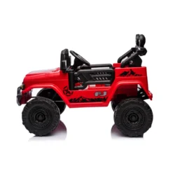 Macchina Elettrica per Bambini Toyota Cruiser Rossa Auto a Batteria 12 V