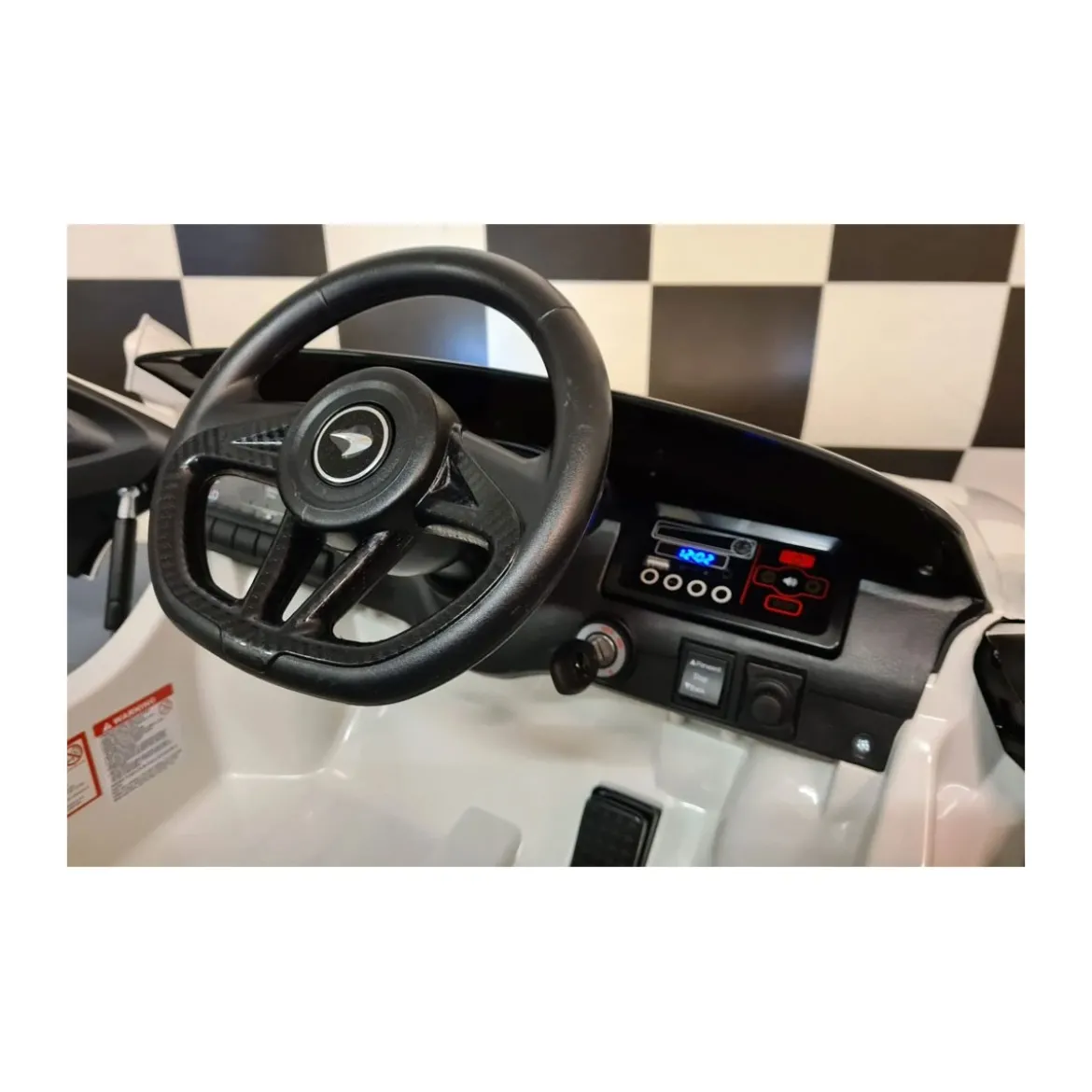 Macchina Elettrica per Bambini Mclaren 620 a Batteria Macchinina Telecomandata