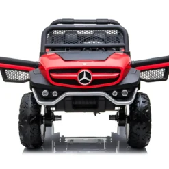Macchina Elettrica per Bambini Mercedes Unimog Fuori Strada Rosso