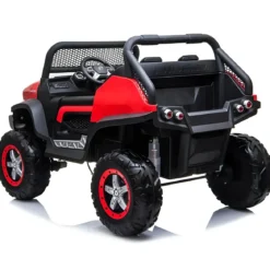 Macchina Elettrica per Bambini Mercedes Unimog Fuori Strada Rosso