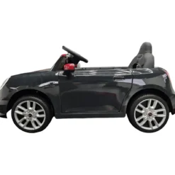 Macchina per Bambini Elettrica Mini Cooper S 12V Nero Metallizzato
