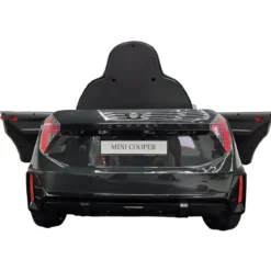 Macchina per Bambini Elettrica Mini Cooper S 12V Nero Metallizzato