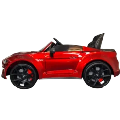 Macchina per Bambini Ford Mustang Rosso Metallizzato a Batteria da 24V