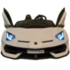 Macchina per Bambini Lamborghini Aventador 2 Persone a Batteria Bianco