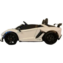 Macchina per Bambini Lamborghini Aventador 2 Persone a Batteria Bianco
