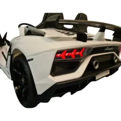 Macchina per Bambini Lamborghini Aventador 2 Persone a Batteria Bianco