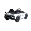 Macchinina a Batteria Lamborghini Bianco SVJ Small