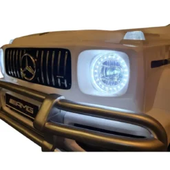 Macchinina per 2 Bambini Auto a Batteria Mercedes G63 AMG 24V Bianca