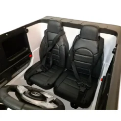 Macchinina per 2 Bambini Auto a Batteria Mercedes G63 AMG 24V Bianca