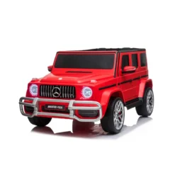 Macchinina Rosso Elettrica Bambini Mercedes G Batteria 12 V Fuoristrada