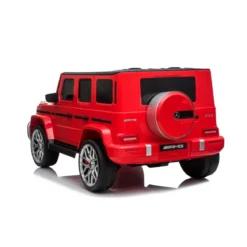 Macchinina Rosso Elettrica Bambini Mercedes G Batteria 12 V Fuoristrada