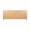 Madia a 3 Ante e Scaffali 210 cm Credenza Porta Tv Mobile da Salotto