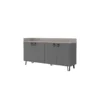 Madia per Soggiorno 4 Ante Antracite Tortora 140x36x80 cm