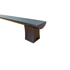 Maniglione Piatto Porta Blindata Nero 50cm Moderno