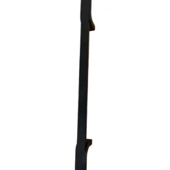 Maniglione Porta Blindata Nero 50cm con Texture Antiscivolo