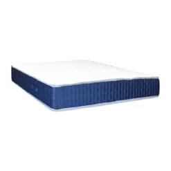 Materasso Matrimoniale Memory Invernale 160x190x25 cm Traspirante Blu