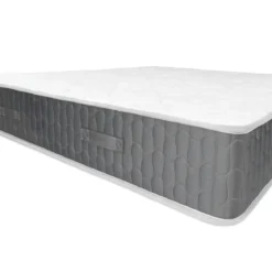 Materasso Matrimoniale 160x190x25 cm Memory Foam Traspirante Grigio