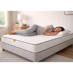 Materasso Memory Singolo 90x195 cm h25 cm Ortopedico Anallergico