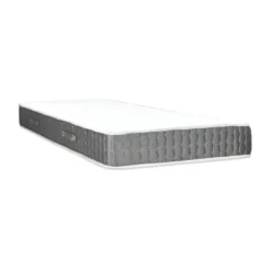 Materasso 1 Piazza e Mezza 120x190x25 Memory Foam Grigio Traspirante