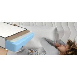 Materasso Waterfoam Singolo 90x195 cm h12 cm Ortopedico Anallergico
