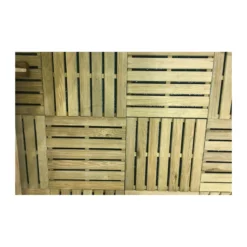Mattonelle 50x50 in Legno Pino Pavimento Pavimentazione per Esterno da Giardino