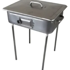 Mini Barbecue Portatile a Carbonella Carbone Griglia da Campeggio BBQ Pieghevole