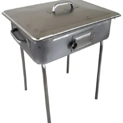 Mini Barbecue Portatile a Carbonella Carbone Griglia da Campeggio BBQ Pieghevole