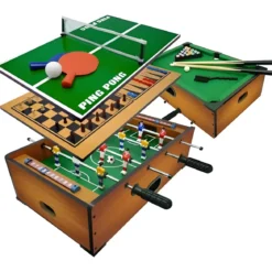Mini Calcetto Biliardino Biliardo da Tavolo Stecche Palline Aste Calcio Balilla