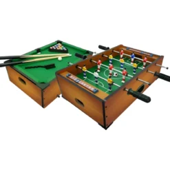 Mini Calcetto Biliardino Biliardo da Tavolo Stecche Palline Aste Calcio Balilla