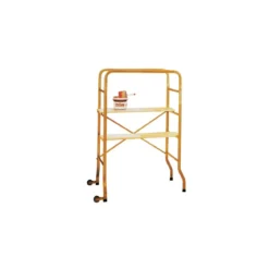 Mini Ponteggio Trabattello in Acciaio con Ruote 130x54 Altezza Lavoro 3 mt Casa