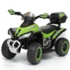Mini Quad Elettrico Verde Macchina Bambino Auto a Batteria 6 V