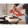 Mini Sega Circolare Black+Decker 85 mm 400W per Legno Metallo Plastica