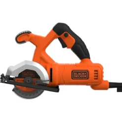 Mini Sega Circolare Black+Decker 85 mm 400W per Legno Metallo Plastica