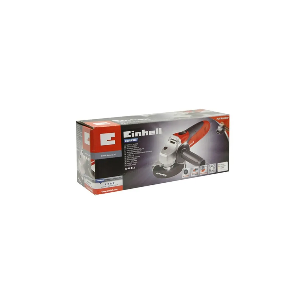 Mini Smerigliatrice Angolare 500 w 115 mm Einhell Elettrica Frullino Flex Dischi