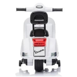 Mini Vespa Piaggio Bianca Elettrica per Bambini Batteria 6 V