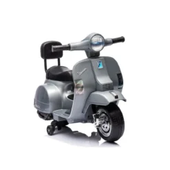 Mini Vespa Piaggio Grigio Elettrica per Bambini Batteria 6 V