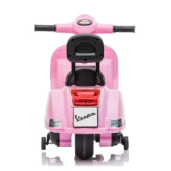 Mini Vespa Piaggio Rosa Elettrica per Bambini Batteria 6 V