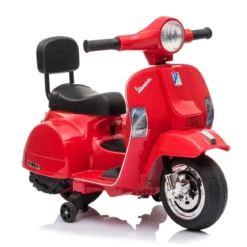 Mini Vespa Piaggio Rossa Elettrica per Bambini Batteria 6 V