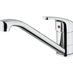 Miscelatore Lavello Monocomando Ottone Cromato Cartuccia 40 mm