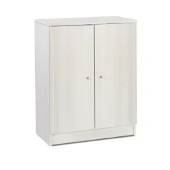 Mobile Basso 62x80 2 Ante Ripiano Multiuso Mobiletto da Ufficio Lavanderia Bagno