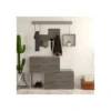 Mobile da Ingesso in Legno Vintage con Scarpiera Appendiabiti