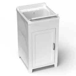 Mobile Lavatoio in Resina 45x50 Lavanderia Vasca Plastica Pilozzo Esterno