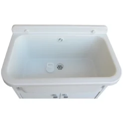 Mobile Lavatoio per Esterno Pilozzo con Mobiletto in Resina Pvc