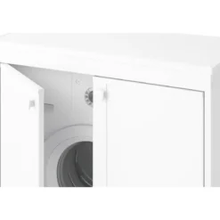 Mobile Lavatrice da Esterno Coprilavatrice Asciugatrice in Resina Pvc