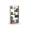 Mobile Libreria Rovere Divisoria Bifacciale Scaffali da Ufficio
